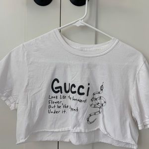 Printed Gucci Tee